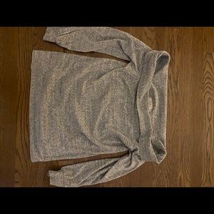 Under the shoulder sweater